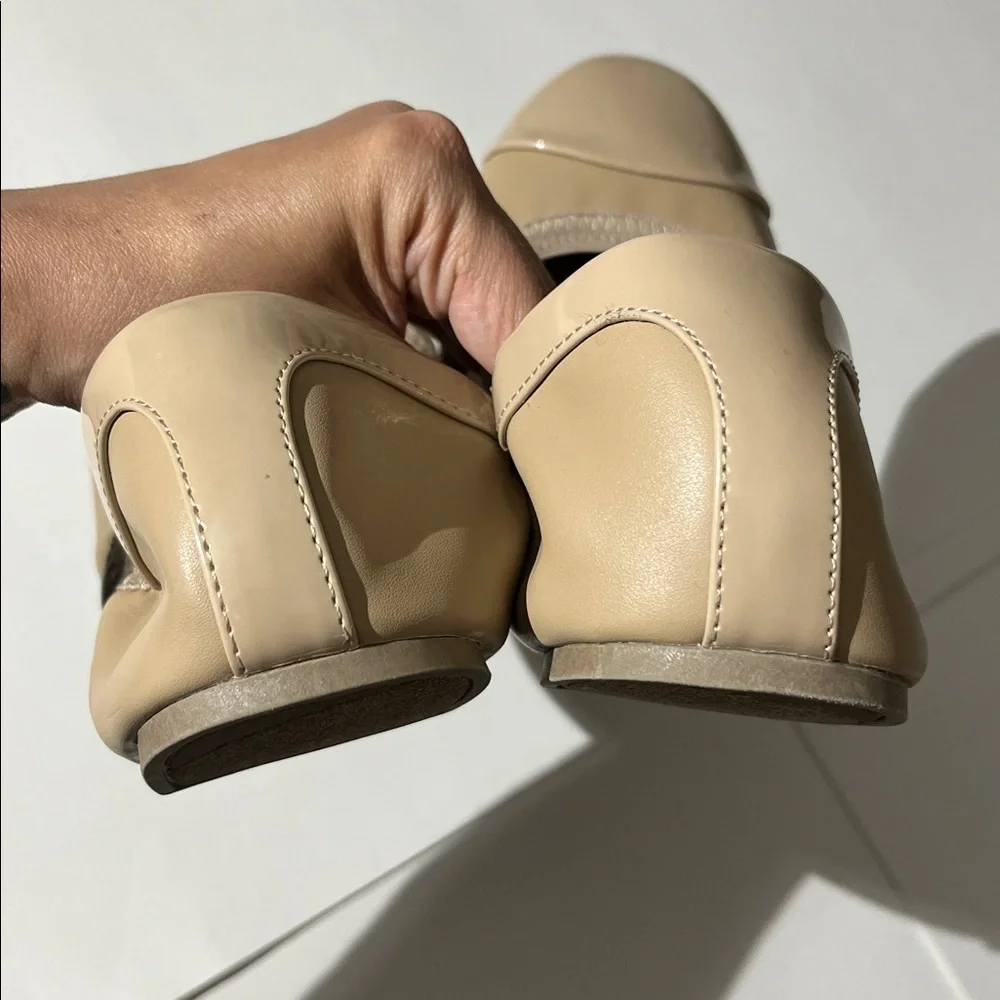 DexFlex Comfort Vegan Neutral Cream Tan Flats sz 13W NEW! Shoes Slip On Classic - Picture 6 of 8